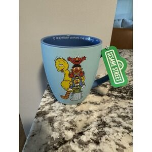 NEW Sesame Street Coffee Mug-"Friendship Warms The Heart"